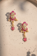 Anushka Ruby Choker with Earrings