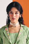 Blush Bouquet Choker with Earrings
