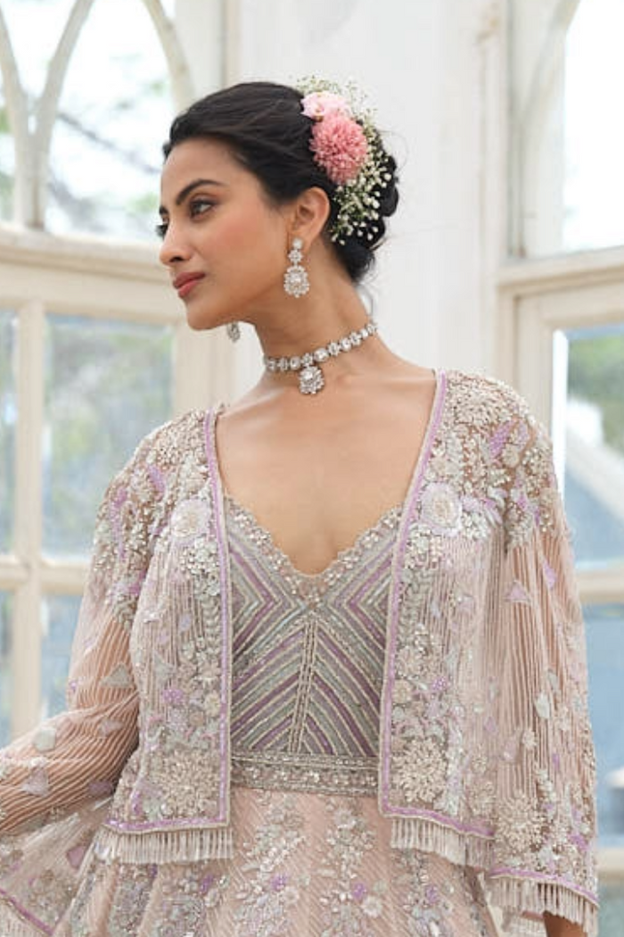 Estelle Necklace with Earrings