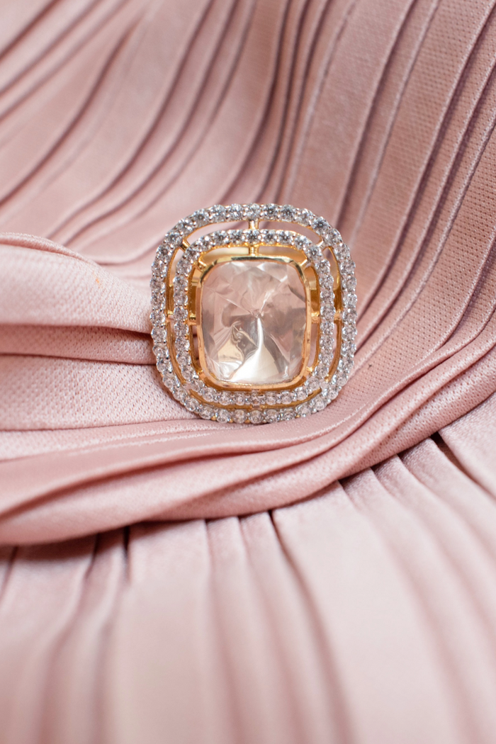 Linear Luxe Ring - 925 silver ring by SOLV, view 3