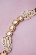 Rabia Polki and Pearl Bracelet