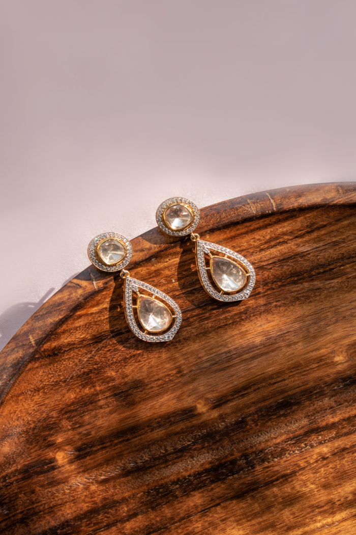 Raindrop Romance Necklace with Earrings - 925 silver necklace sets by SOLV, view 2