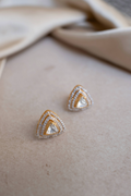 Trilliant Halo Studs