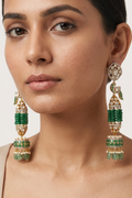 Imperial Peacock Earrings