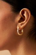 Round Infinity Hoops