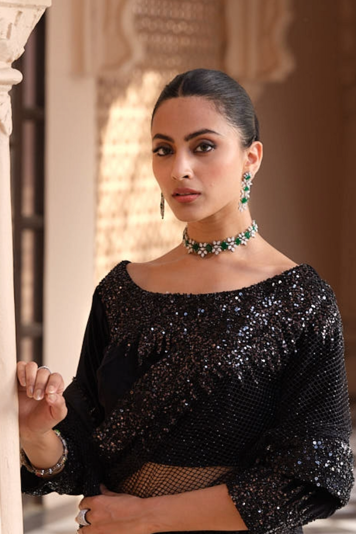 Veridian Necklace with Earrings
