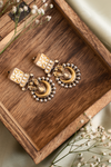 Shirin Nightingale Antique Silver Long Earrings