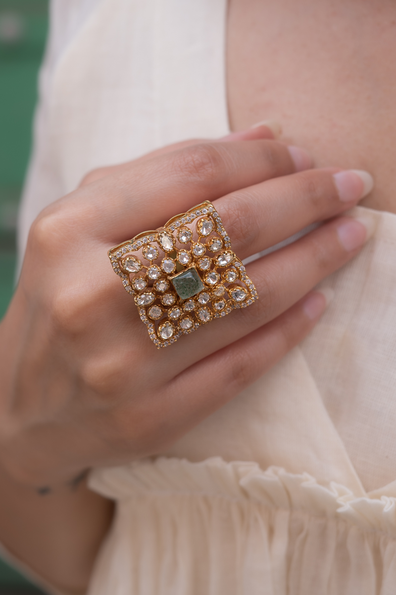 Mohini Polki Ring
