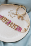 Bijou Rose Polki Choker