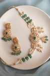 Verdant Blossom Polki Necklace