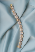 Raniya Raindrop Moissanite Heirloom Bracelet