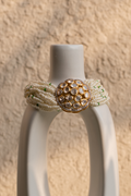 Asmi Polki & Pearl Cascade Bracelet