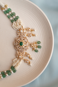 Verdant Blossom Polki Necklace