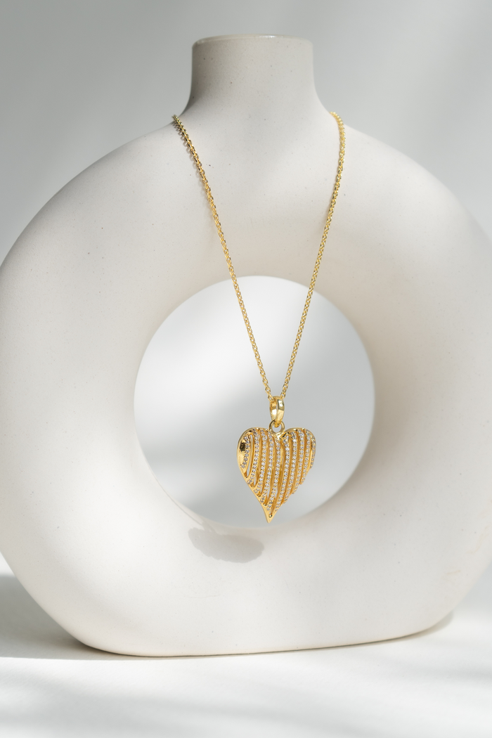 Amor 3D Pendant - 925 silver pendant by SOLV, view 2