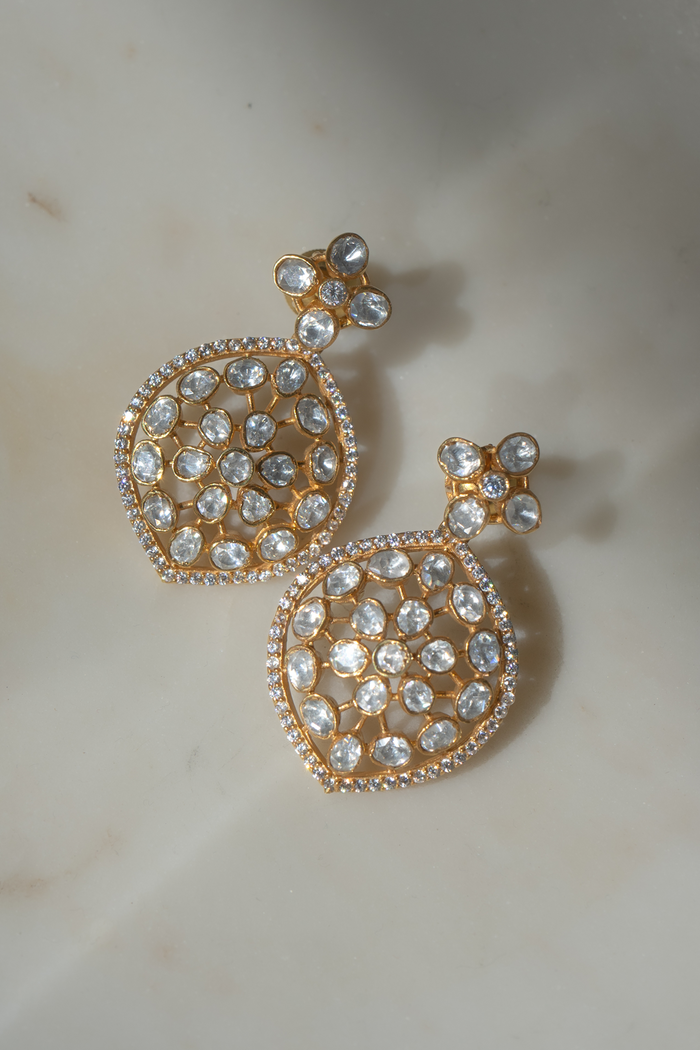 Niyati Earrings - 925 silver earring by SOLV, view 2