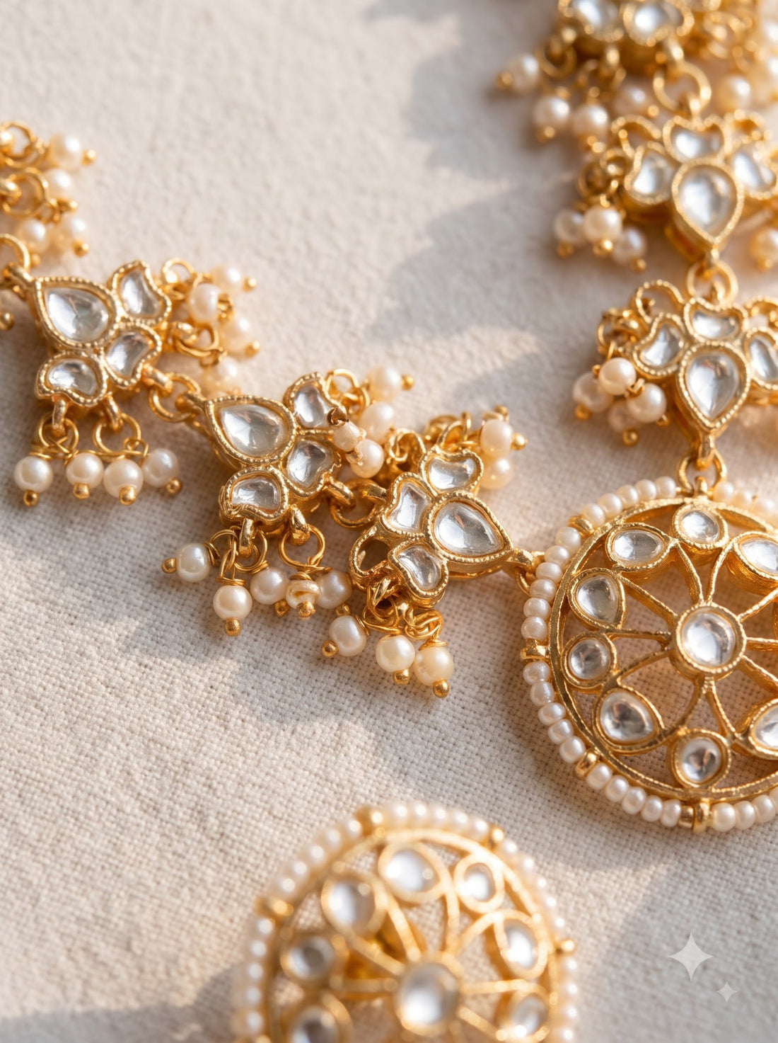 Kanti Necklace with Earrings