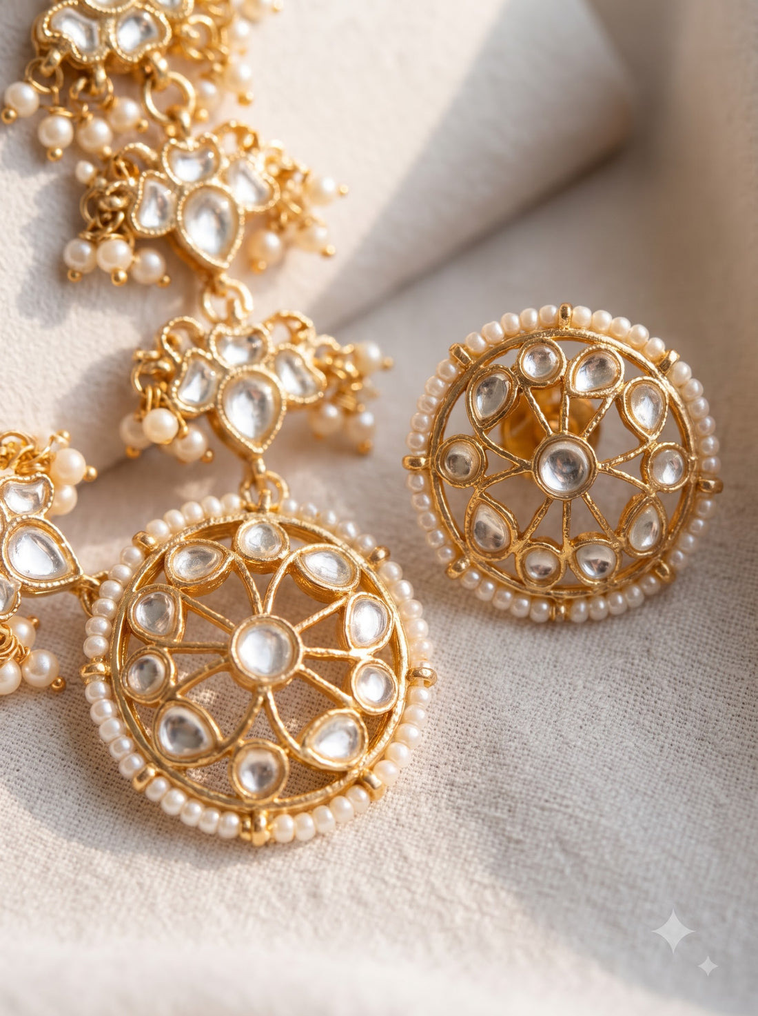Kanti Necklace with Earrings