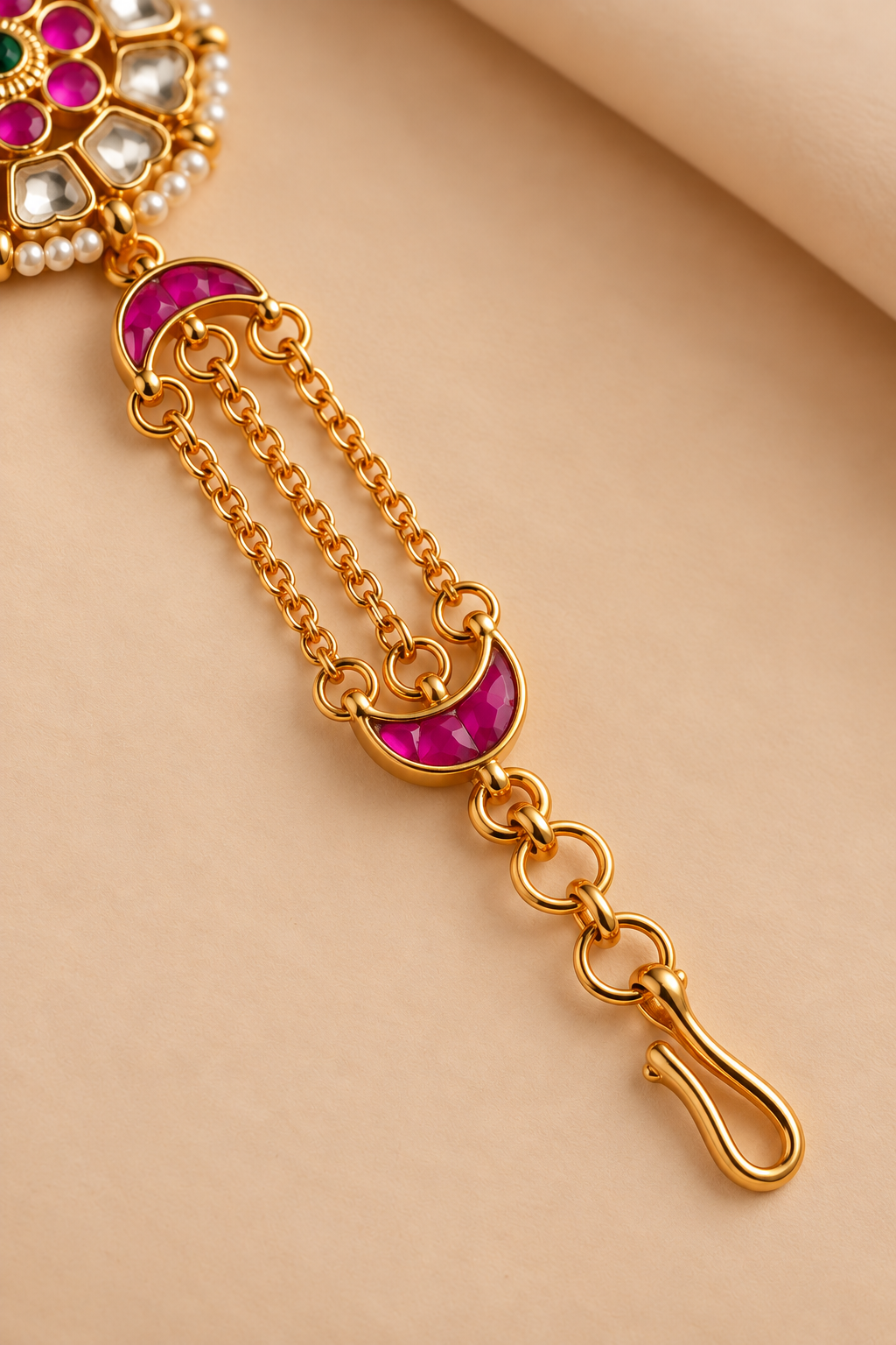 Prabha Kundan Bracelet