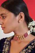 Bijou Rose Polki Choker
