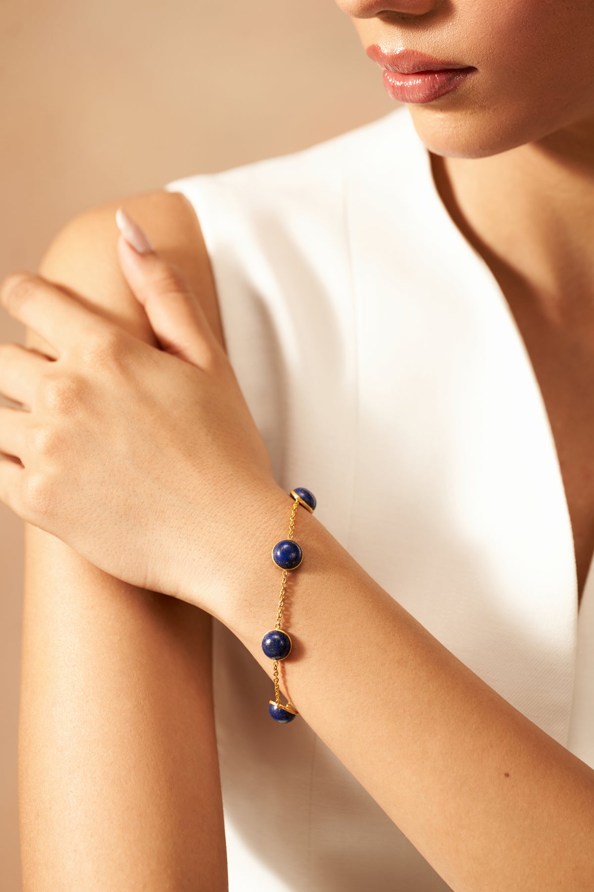 Lapis Orbit bracelet