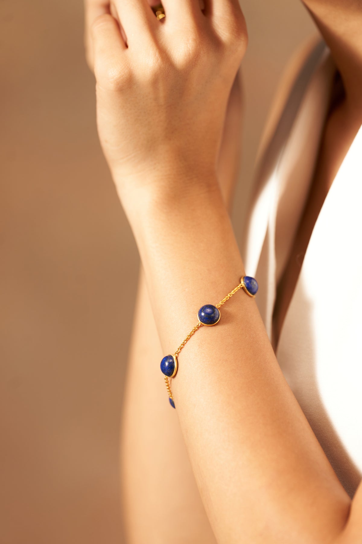 Lapis Orbit bracelet