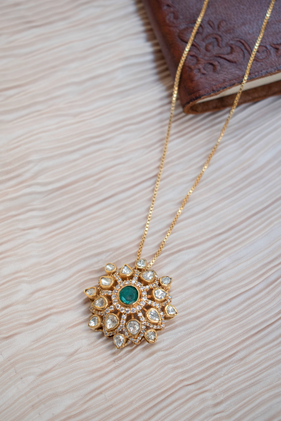 Green Goddess Neck Chain