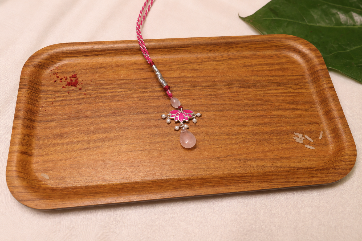 Nalini Lumba - 925 silver rakhi by SOLV