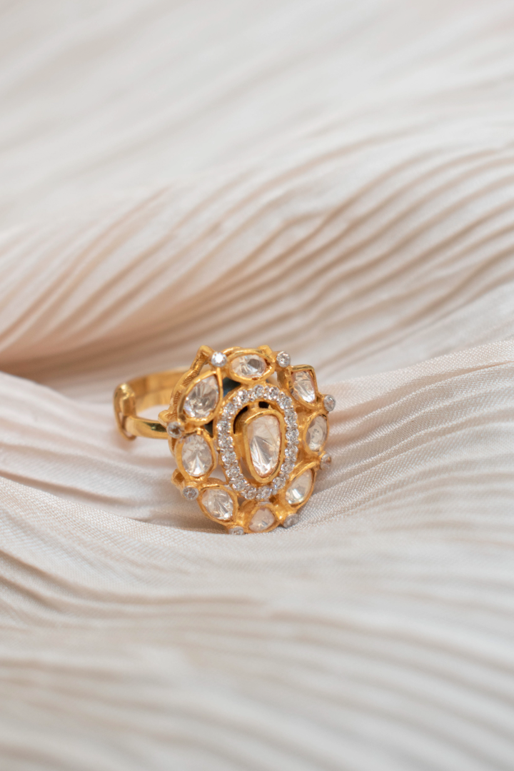 Ira Polki Ring - 925 silver ring by SOLV, view 2
