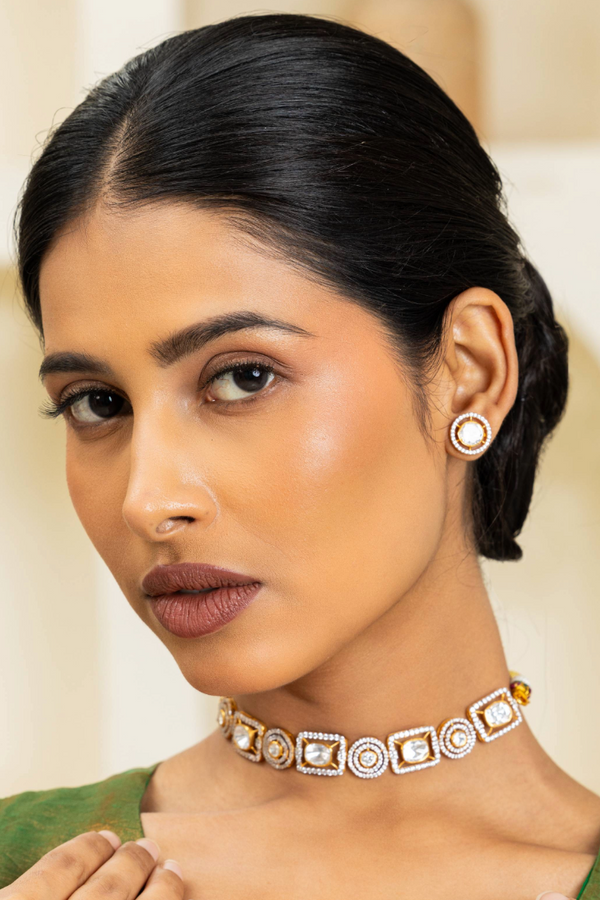 Lumiere Choker with Studs