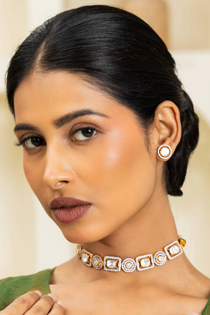 Lumiere Choker with Studs