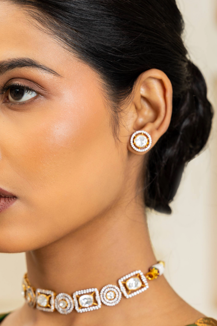 Lumiere Choker with Studs