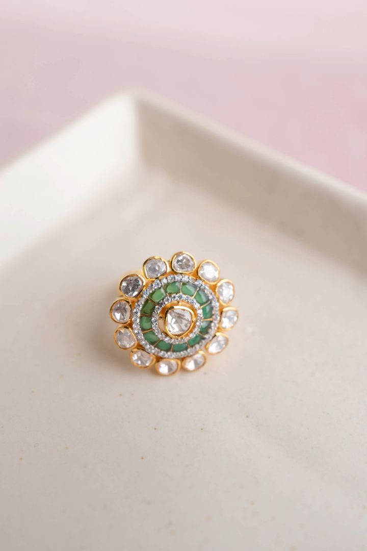 Oriana Emerald Ring