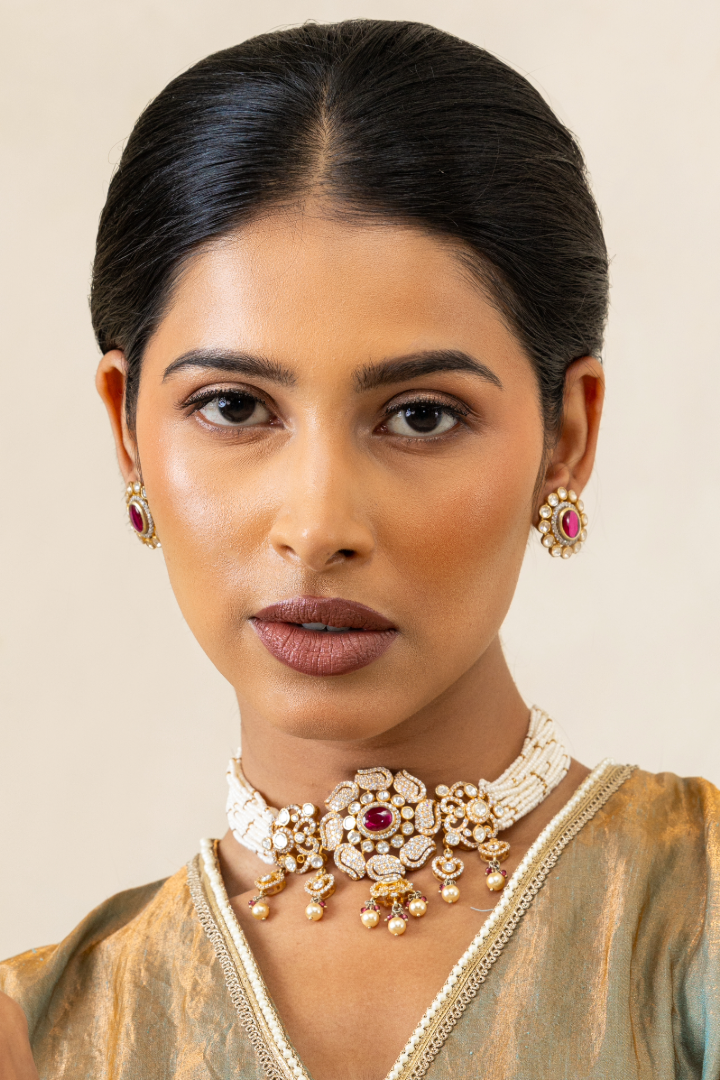 Manikya Choker with Studs