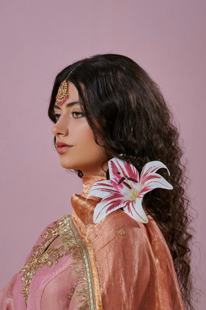 Royal Rhapsody Maang Tikka - 925 silver maang tikka by SOLV, view 4