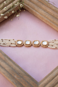 Rabia Polki and Pearl Bracelet
