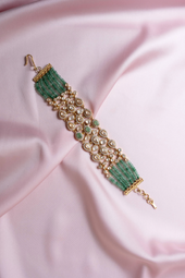 Trellis Jade Bracelet