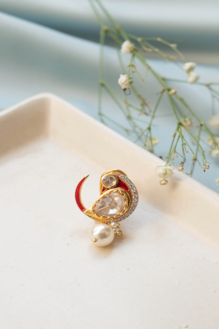 Zarin Ruby Studs