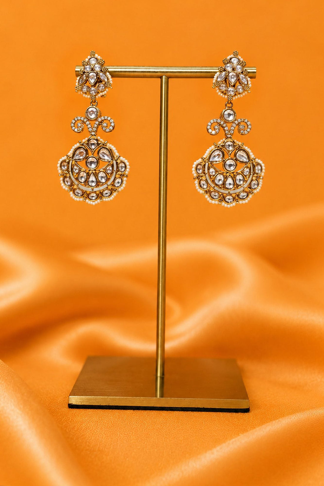 Eva Long Necklace with Earrings