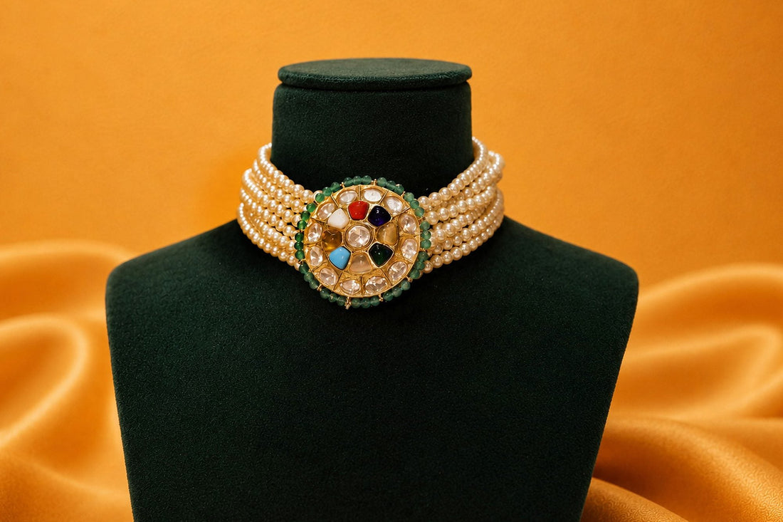 Nivi Necklace with Earrings