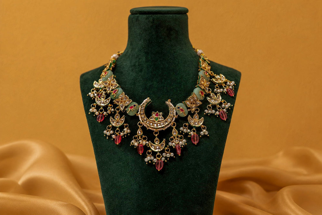 Nysa Necklace with Earrings