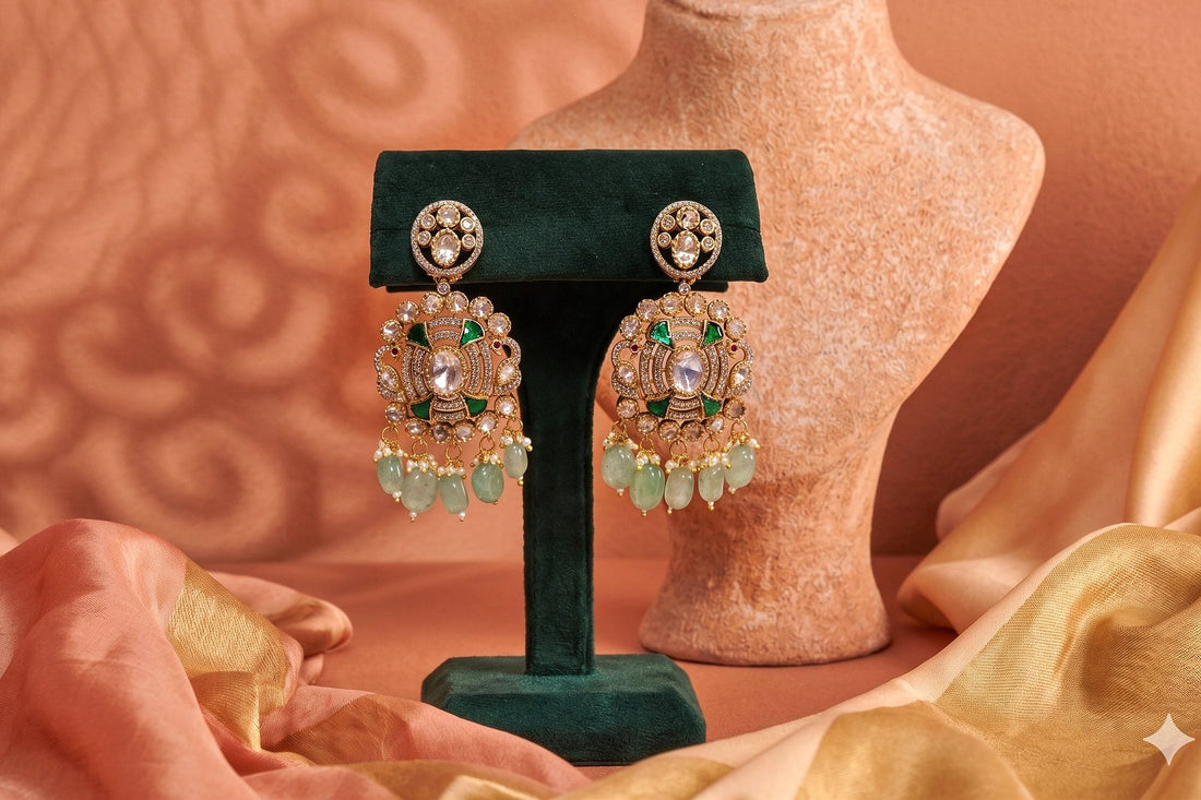 Rahi Necklace with Earrings