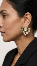 Rina Polki Studs