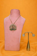 Vanya Long Necklace with Studs