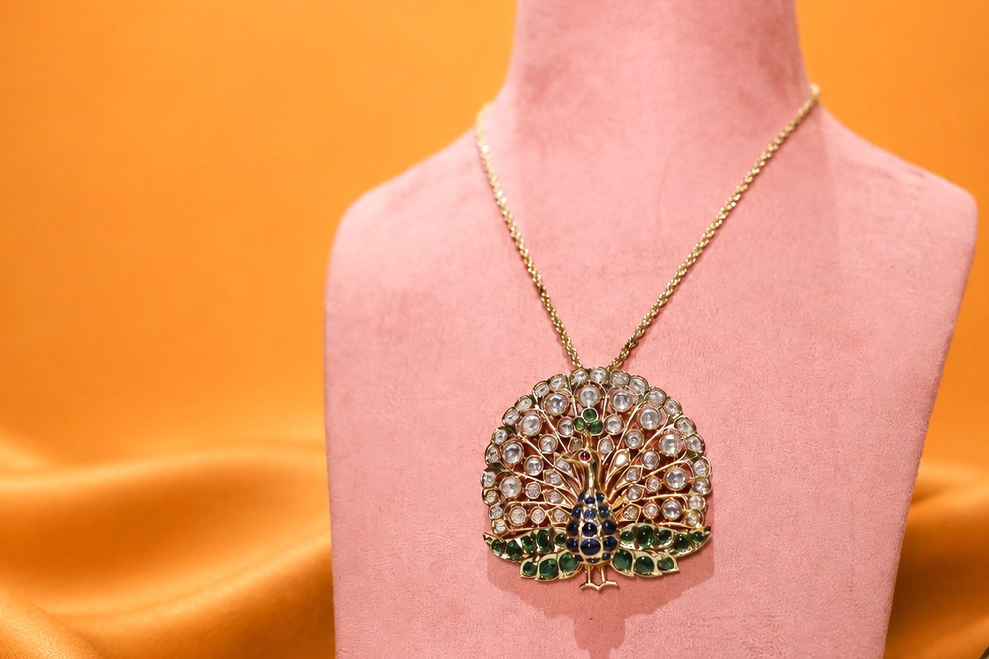 Vanya Long Necklace with Studs - Solv Collective