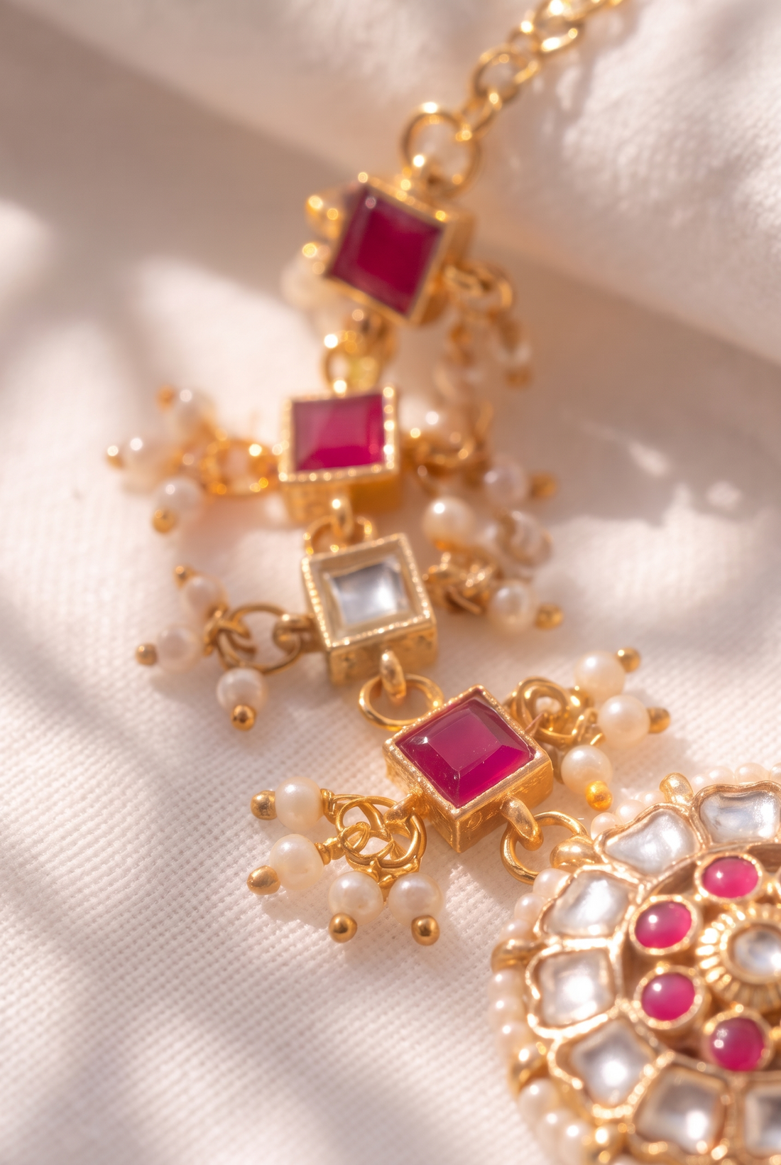 Kiran Kundan Bracelet