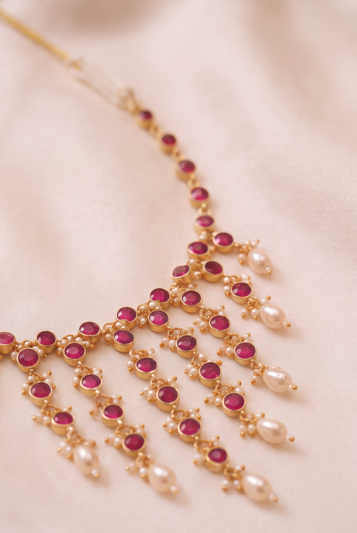 Yashoda Necklace with Earrings