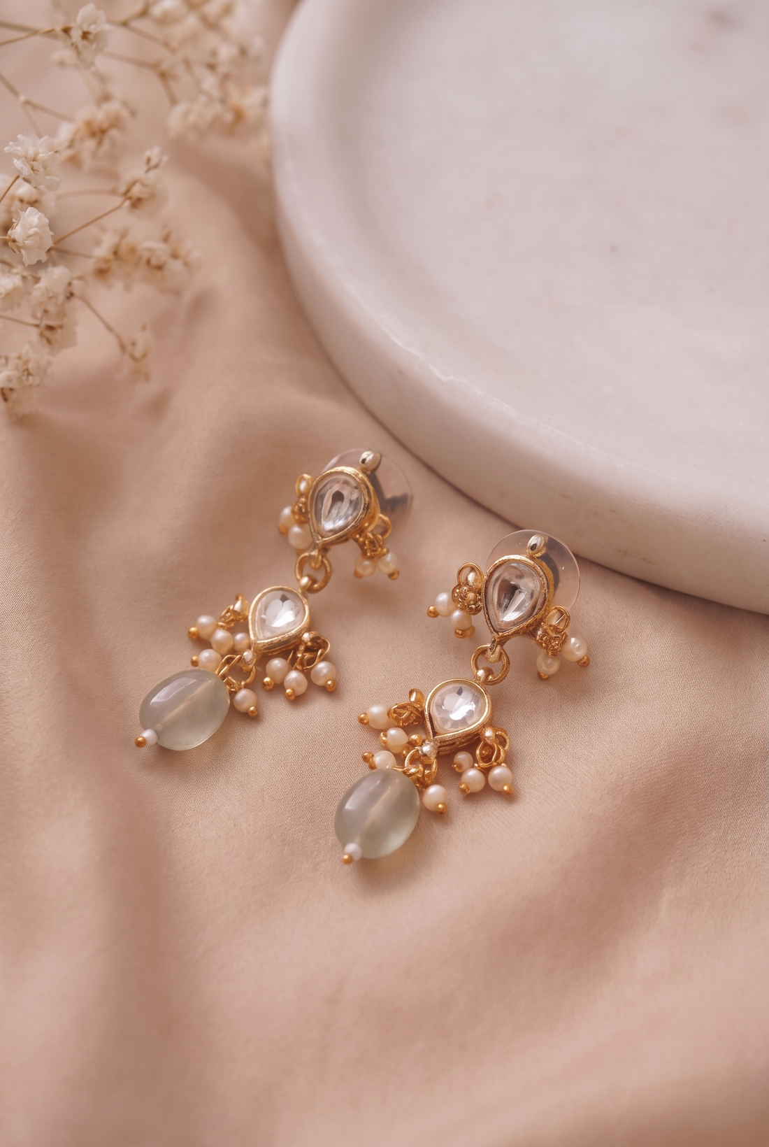 Shalini Necklace with Earrings