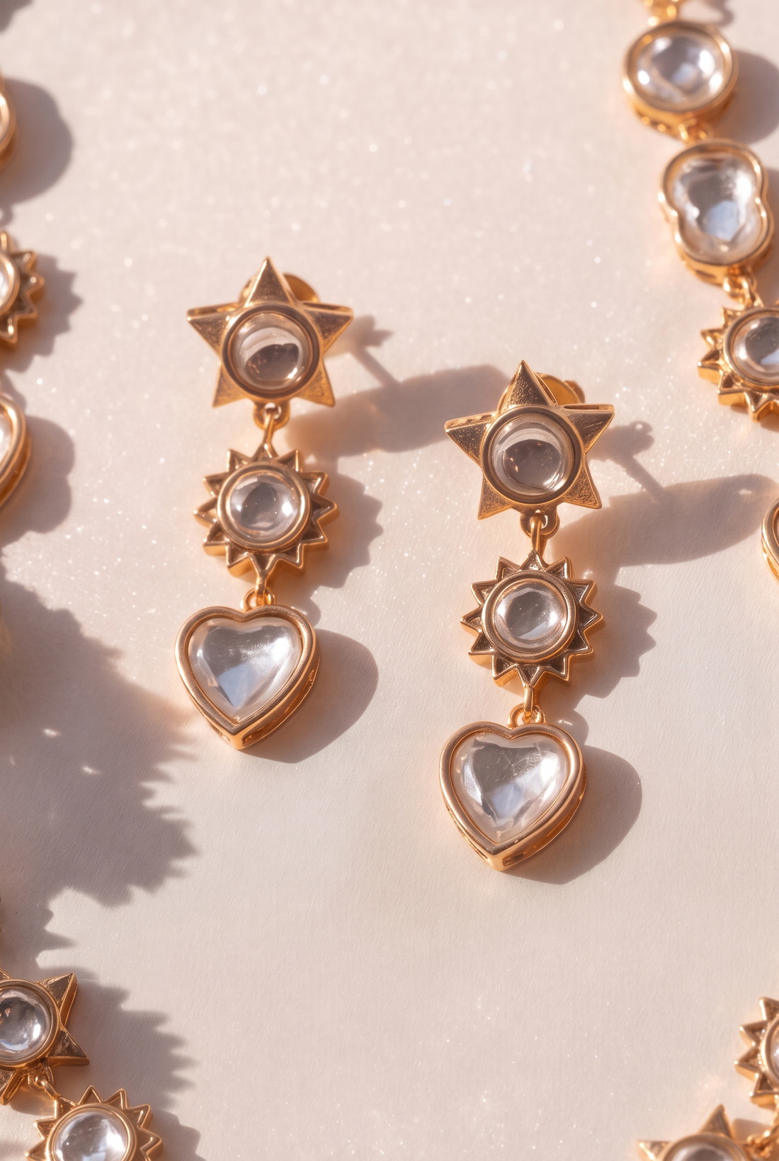 Nakshatra Necklace with Earrings