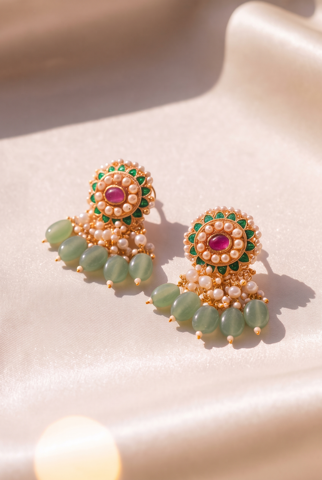 Aloki Necklace with Earrings