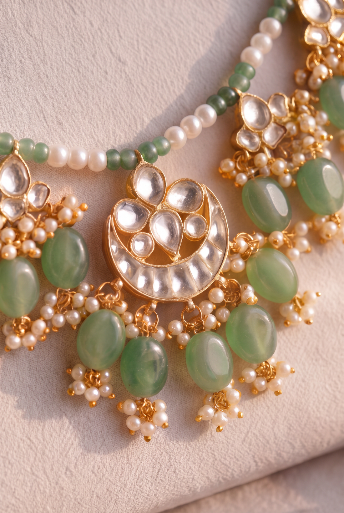 Madhuri Necklace with Earrings